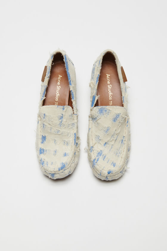 (image for) Generous Distressed eather heel loafers